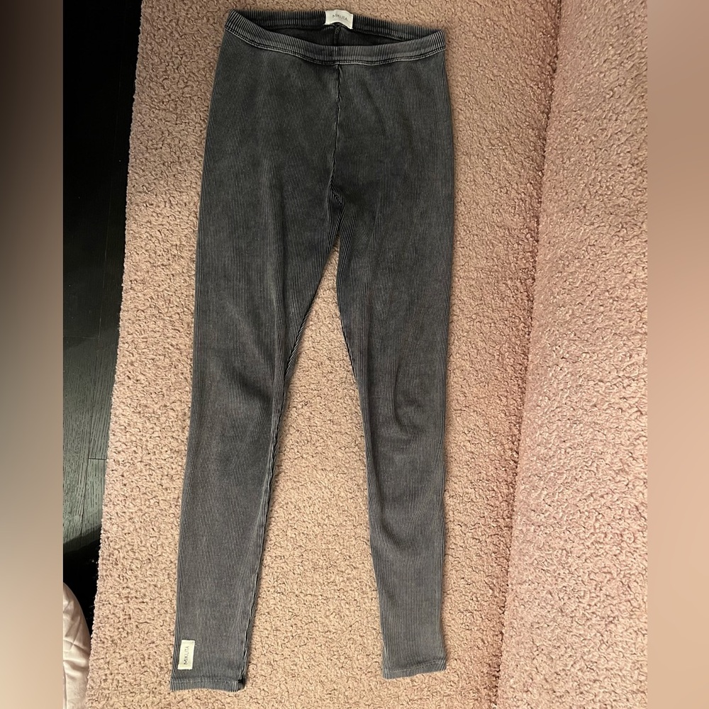Dark rib mikuta leggings
